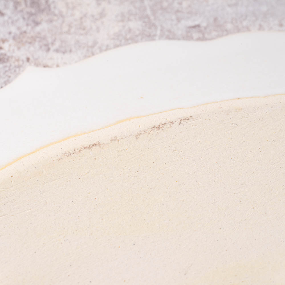 アトリエ野恵 ロココオーバル皿L(ホワイト) アトリエ野恵 陶磁器作家もの