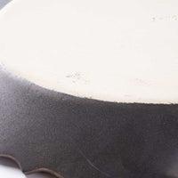 アトリエ野恵 ロココオーバル皿L(ブロンズ) アトリエ野恵 陶磁器作家もの