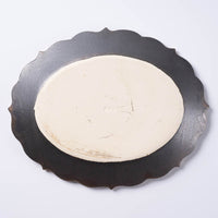 アトリエ野恵 ロココオーバル皿S(ブロンズ) アトリエ野恵 陶磁器作家もの