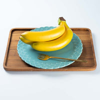 アトリエ野恵 ダリアリム皿L(ブルーグリーン) アトリエ野恵 陶磁器作家もの