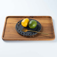 アトリエ野恵 ぎんがリム皿S  黒錆 アトリエ野恵 陶磁器作家もの