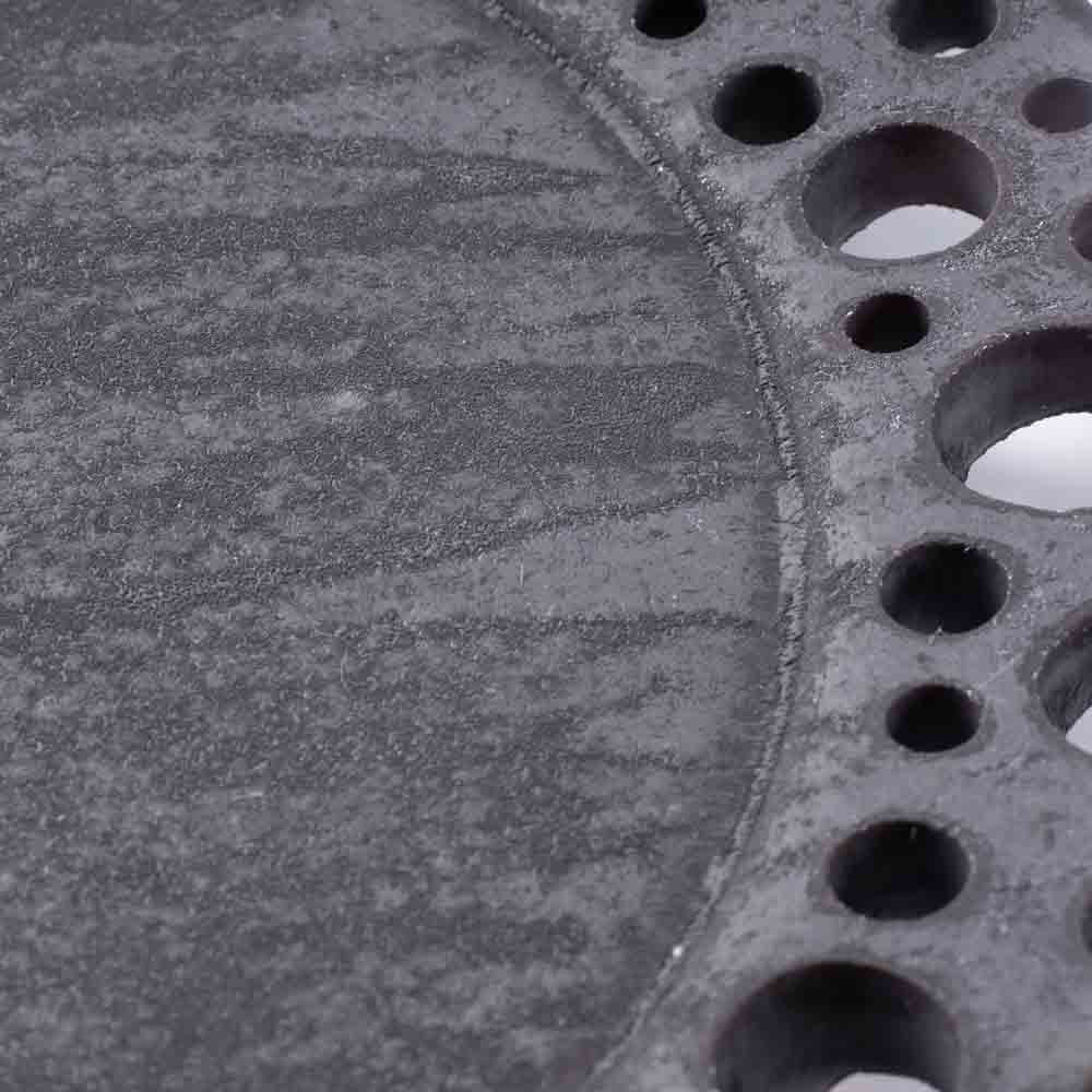 アトリエ野恵 ぎんがリム皿S  黒錆 アトリエ野恵 陶磁器作家もの