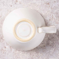 アトリエ野恵 ロココ丸マグカップ(ホワイト) アトリエ野恵 陶磁器作家もの