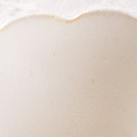 アトリエ野恵 ロココ丸マグカップ(ホワイト) アトリエ野恵 陶磁器作家もの