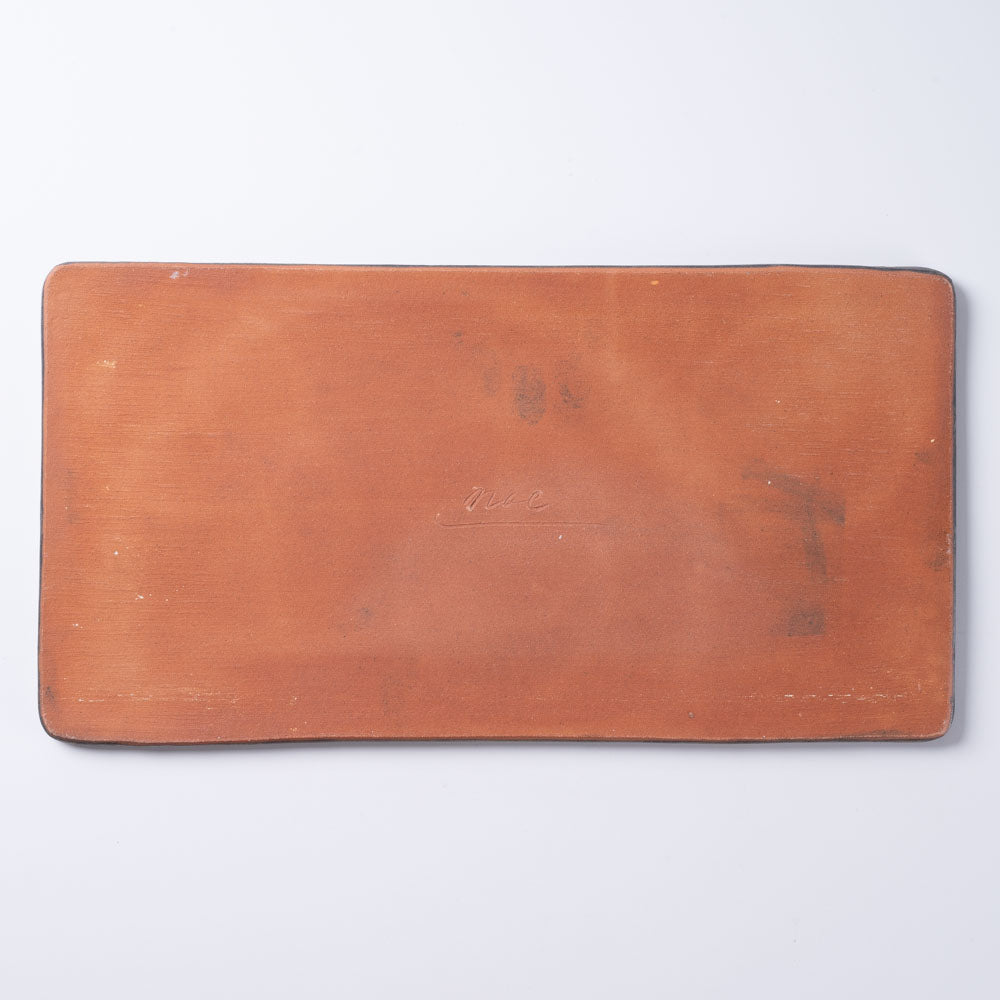 アトリエ野恵 レースプレート ロココ(ブロンズ) アトリエ野恵 陶磁器作家もの