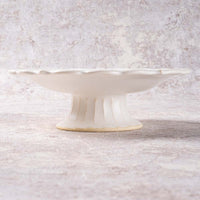 アトリエ野恵 ロコココンポート(ホワイト) アトリエ野恵 陶磁器作家もの