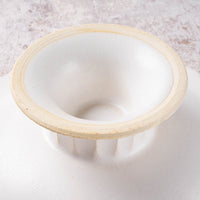 アトリエ野恵 ロコココンポート(ホワイト) アトリエ野恵 陶磁器作家もの