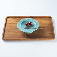 アトリエ野恵 ロコココンポート(ブルーグリーン) アトリエ野恵 陶磁器作家もの