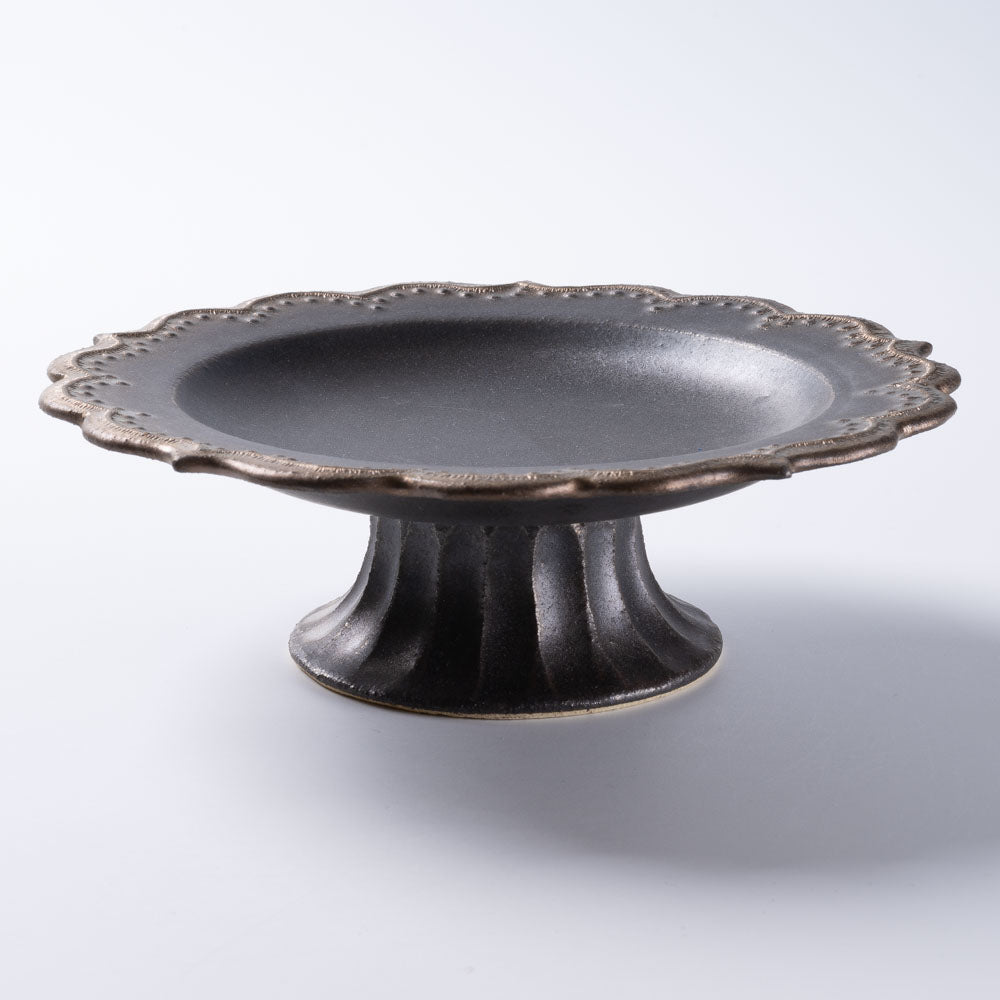 アトリエ野恵 ロコココンポート(ブロンズ) アトリエ野恵 陶磁器作家もの