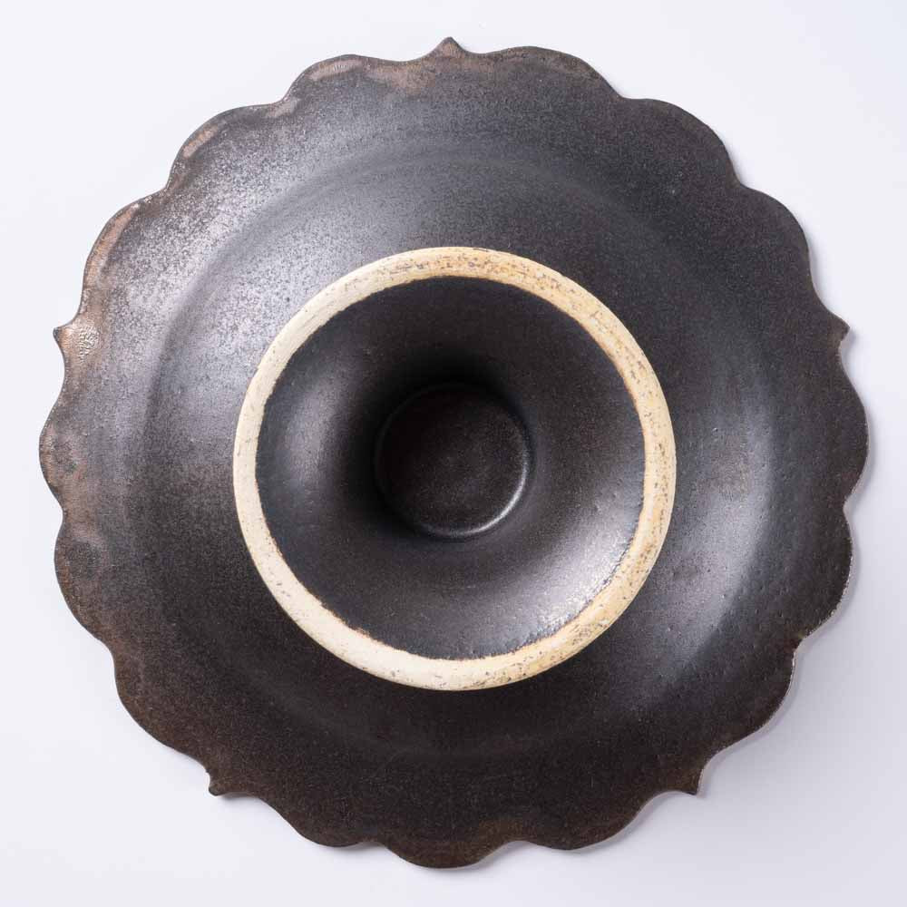 アトリエ野恵 ロコココンポート(ブロンズ) アトリエ野恵 陶磁器作家もの