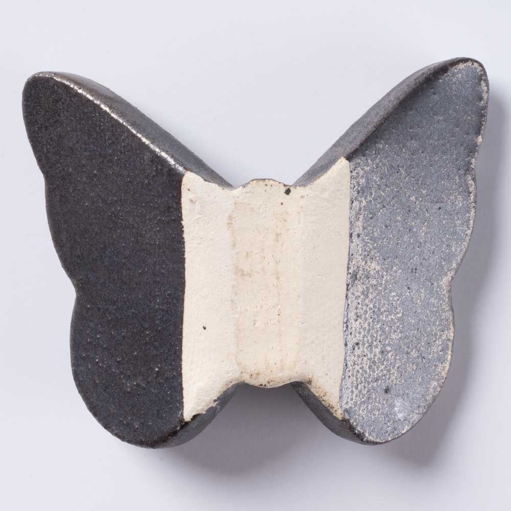 アトリエ野恵 ちょうちょ箸置き(ブロンズ) アトリエ野恵 陶磁器作家もの