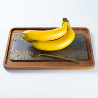 アトリエ野恵 レースプレート フラワー(ブロンズ) アトリエ野恵 陶磁器作家もの