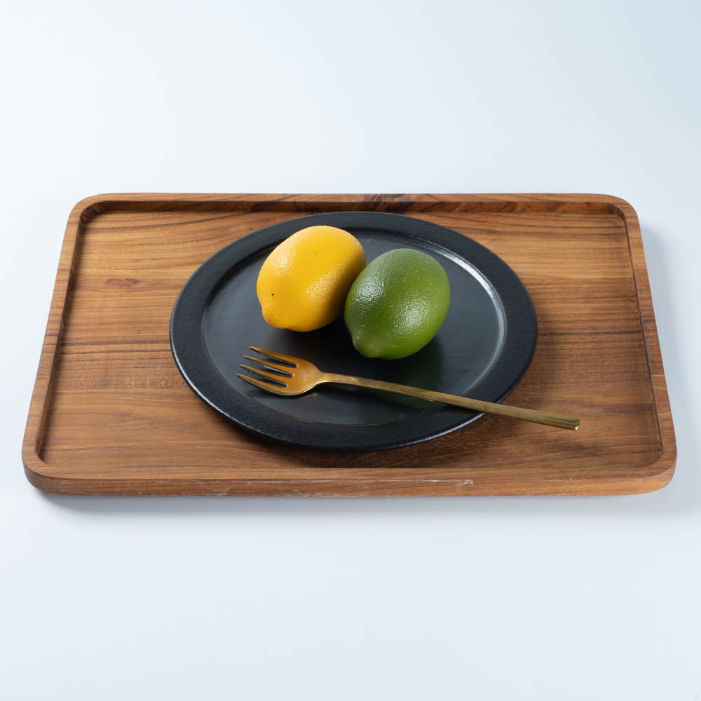 信楽焼 ヤマ庄陶器 Deepbreath 8.5インチプレート ブラック 信楽焼 ヤマ庄陶器 信楽焼