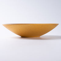 信楽焼 ヤマ庄陶器 Deepbreath 10インチボール キャラメル 信楽焼 ヤマ庄陶器 信楽焼