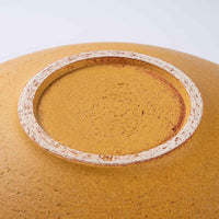 信楽焼 ヤマ庄陶器 Deepbreath 10インチボール キャラメル 信楽焼 ヤマ庄陶器 信楽焼