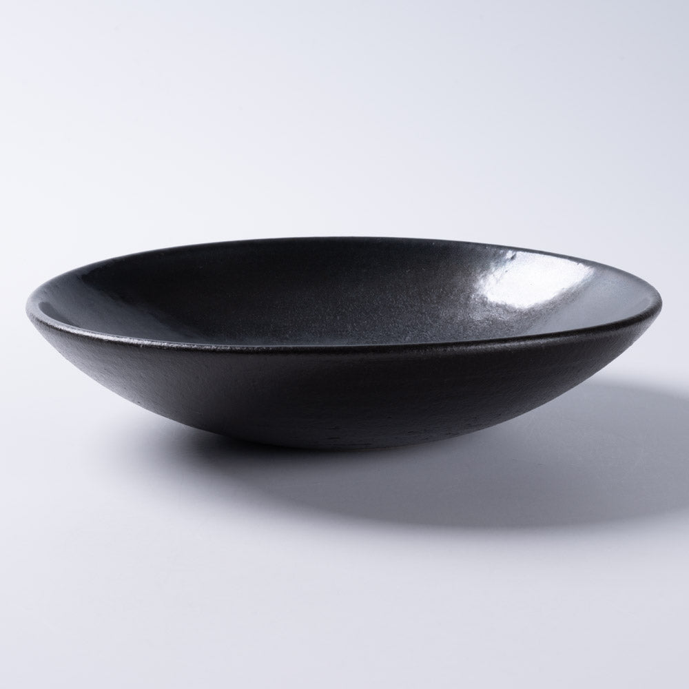 信楽焼 ヤマ庄陶器 Deepbreath 6インチボール ブラック 信楽焼 ヤマ庄陶器 信楽焼