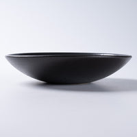 信楽焼 ヤマ庄陶器 Deepbreath 6インチボール ブラック 信楽焼 ヤマ庄陶器 信楽焼