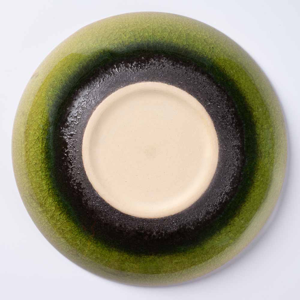 信楽焼 ヤマ庄陶器 Jewel plate 18センチ JP-MP 信楽焼 ヤマ庄陶器 信楽焼