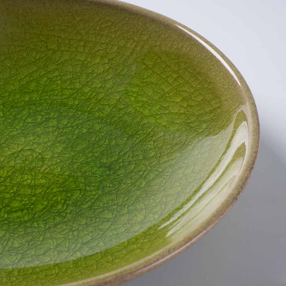 信楽焼 ヤマ庄陶器 Jewel plate 18センチ JP-MP 信楽焼 ヤマ庄陶器 信楽焼