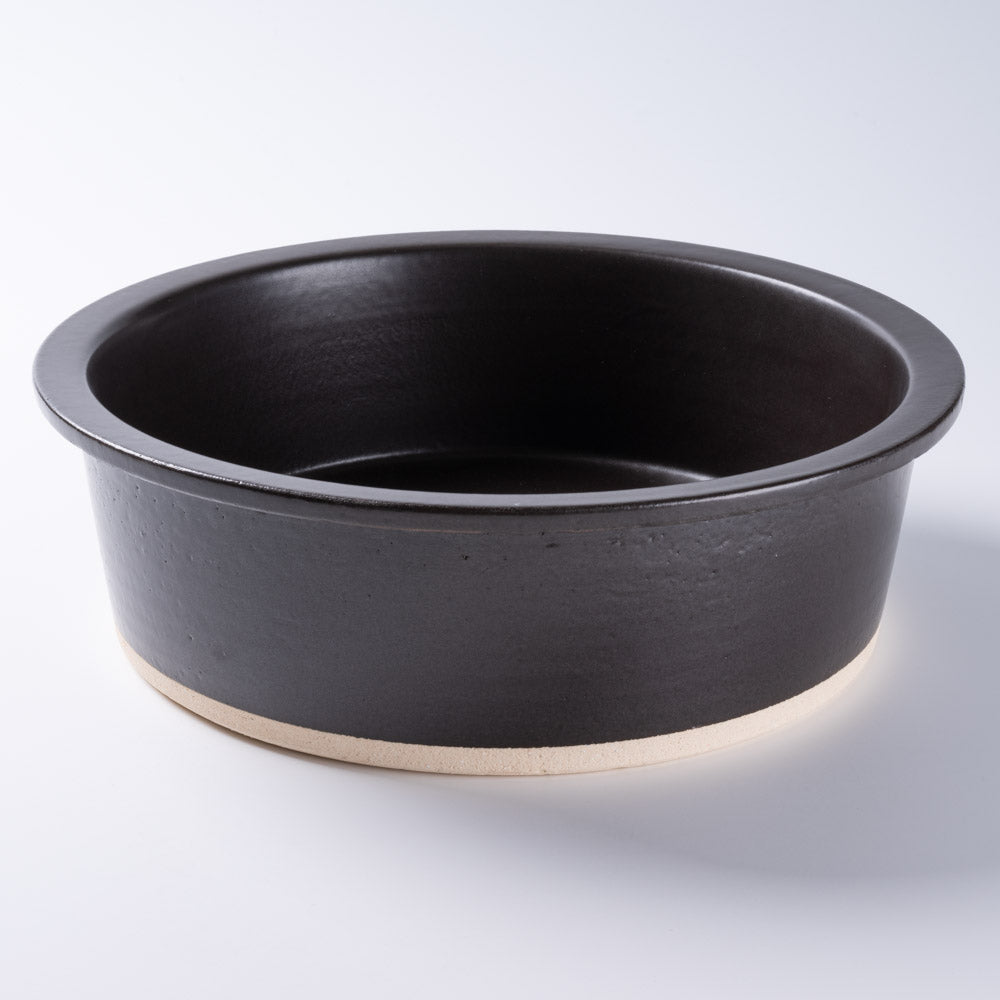 信楽焼 ヤマ庄陶器 hangout Grillpan (大) black 信楽焼 ヤマ庄陶器 信楽焼