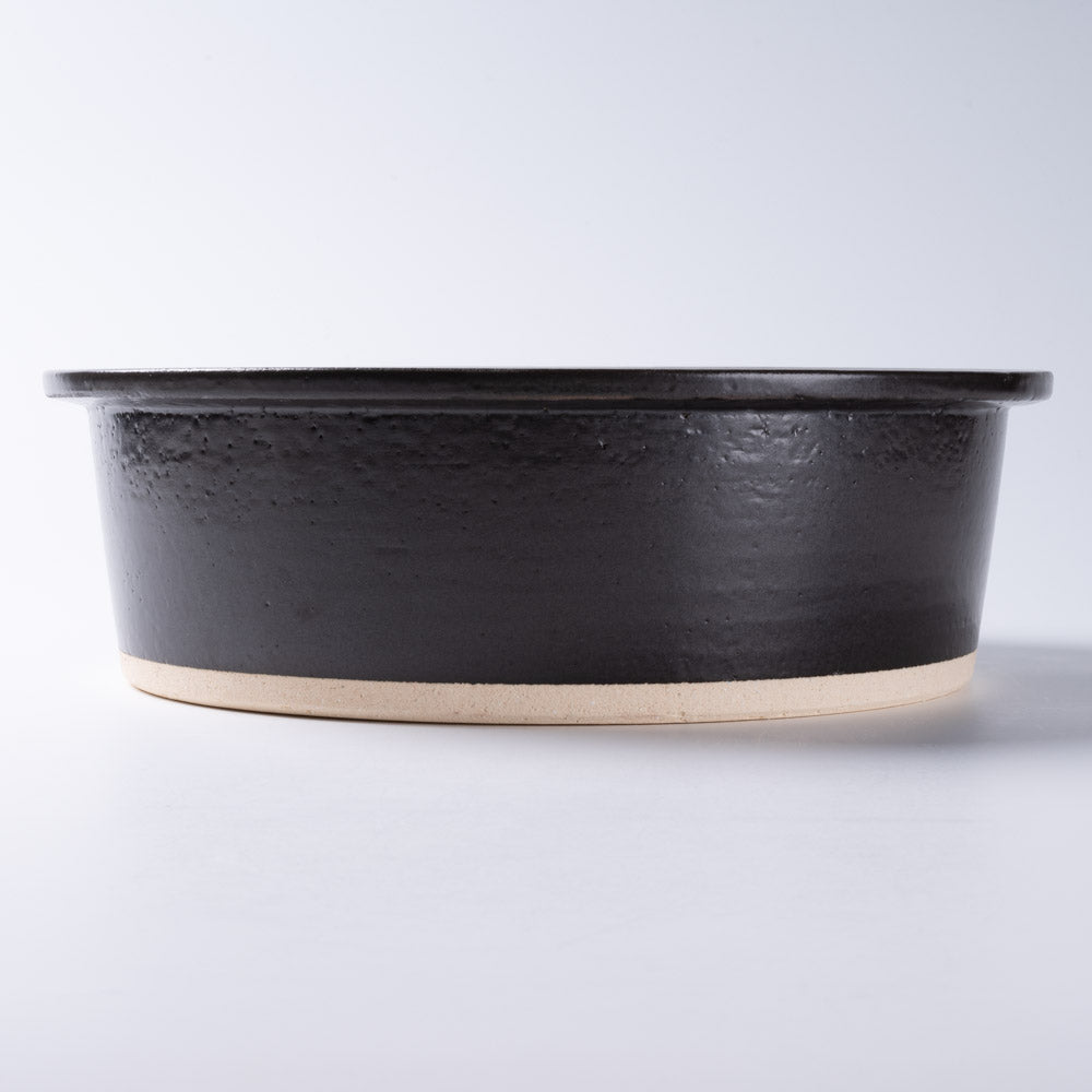 信楽焼 ヤマ庄陶器 hangout Grillpan (大) black 信楽焼 ヤマ庄陶器 信楽焼
