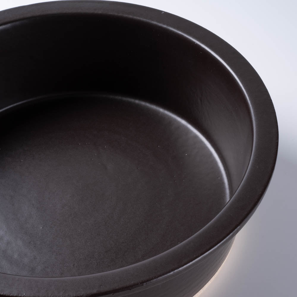 信楽焼 ヤマ庄陶器 hangout Grillpan (大) black 信楽焼 ヤマ庄陶器 信楽焼