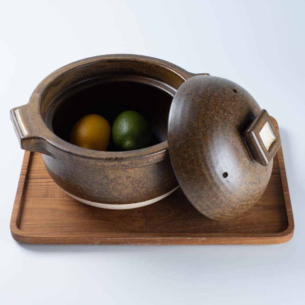 信楽焼 ヤマ庄陶器 hangout ごはん鍋 3合 – 大人の焼き物