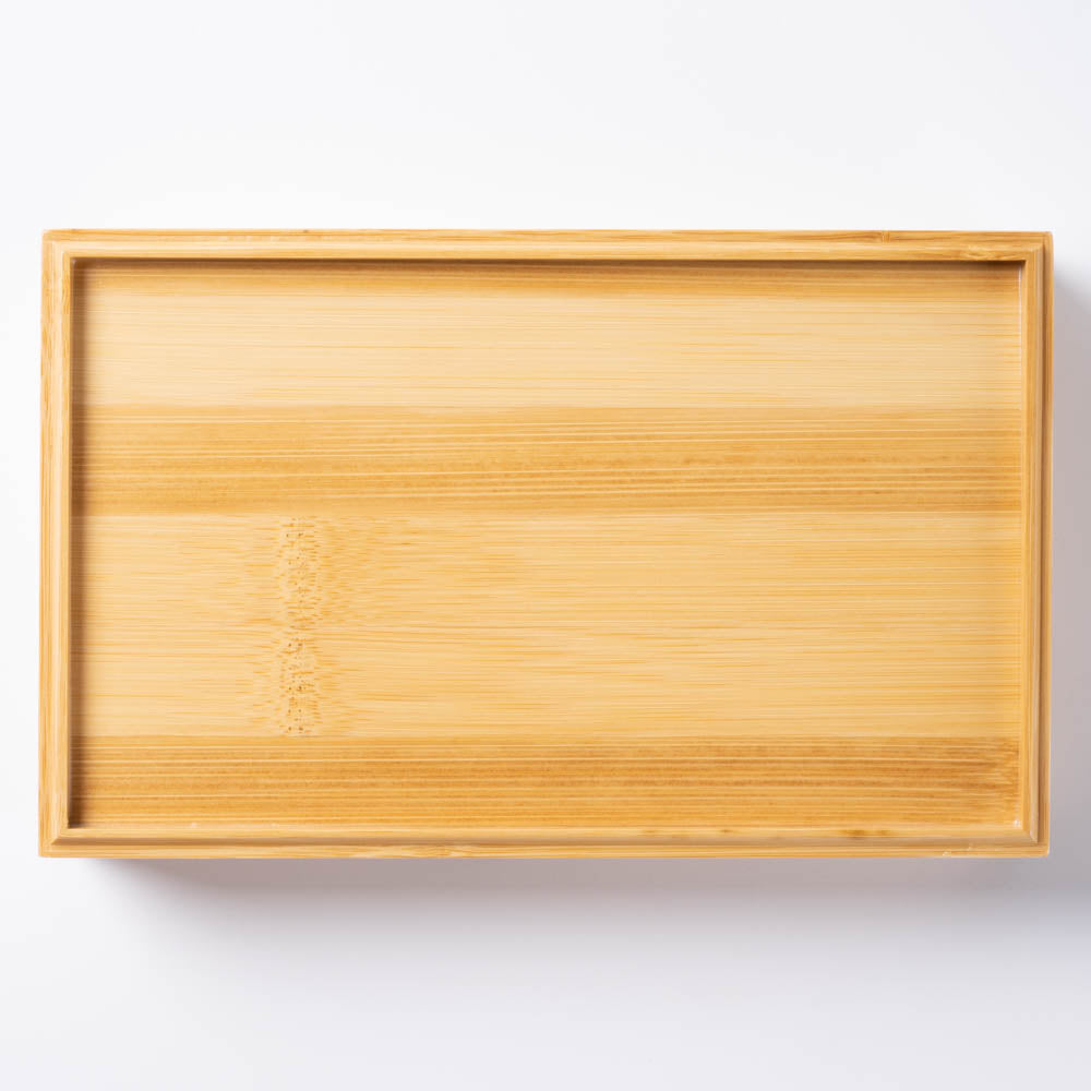 ヤマコー 竹・天ぷら盛皿 クリア 長角 (ステンレス目皿付) (コピー) ヤマコー 木工もの