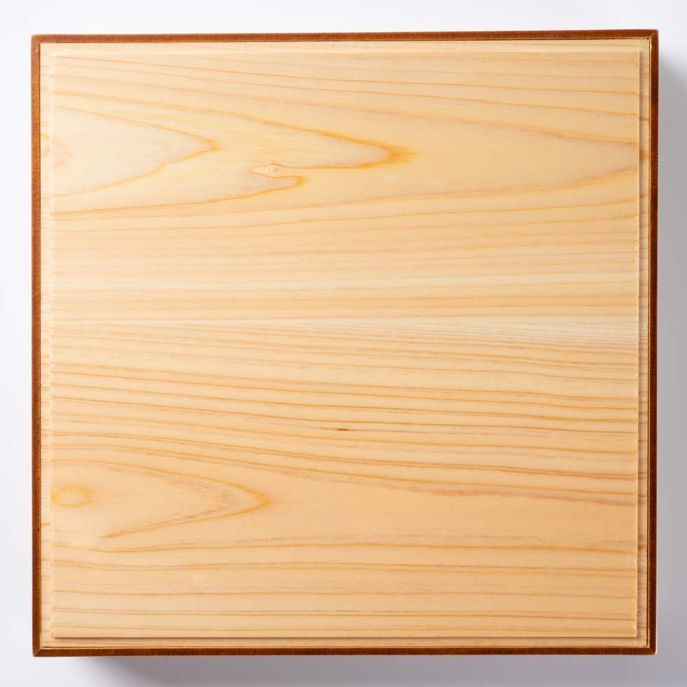 ヤマコー ひのき細密盛器 麻の葉 四ツ切 ヤマコー 木工もの