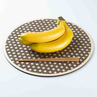 ヤマコー ひのき細密膳 丸 麻の葉 大 (コピー) ヤマコー 木工もの