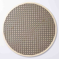 ヤマコー ひのき細密膳 丸 七宝 大 ヤマコー 木工もの