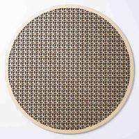 ヤマコー ひのき細密膳 丸 七宝 大 ヤマコー 木工もの