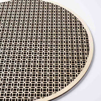 ヤマコー ひのき細密膳 丸 七宝 大 ヤマコー 木工もの