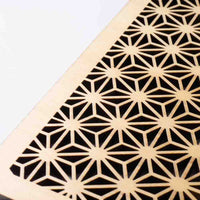 ヤマコー ひのき細密膳 長角 麻の葉 小 (コピー) ヤマコー 木工もの