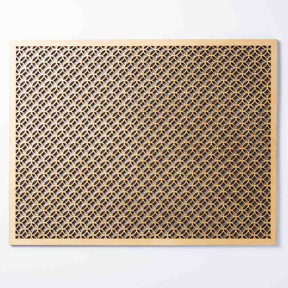 ヤマコー ひのき細密膳 長角 七宝 小 ヤマコー 木工もの