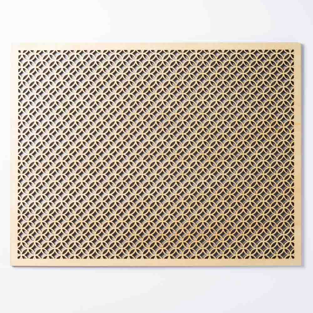 ヤマコー ひのき細密膳 長角 七宝 小 ヤマコー 木工もの