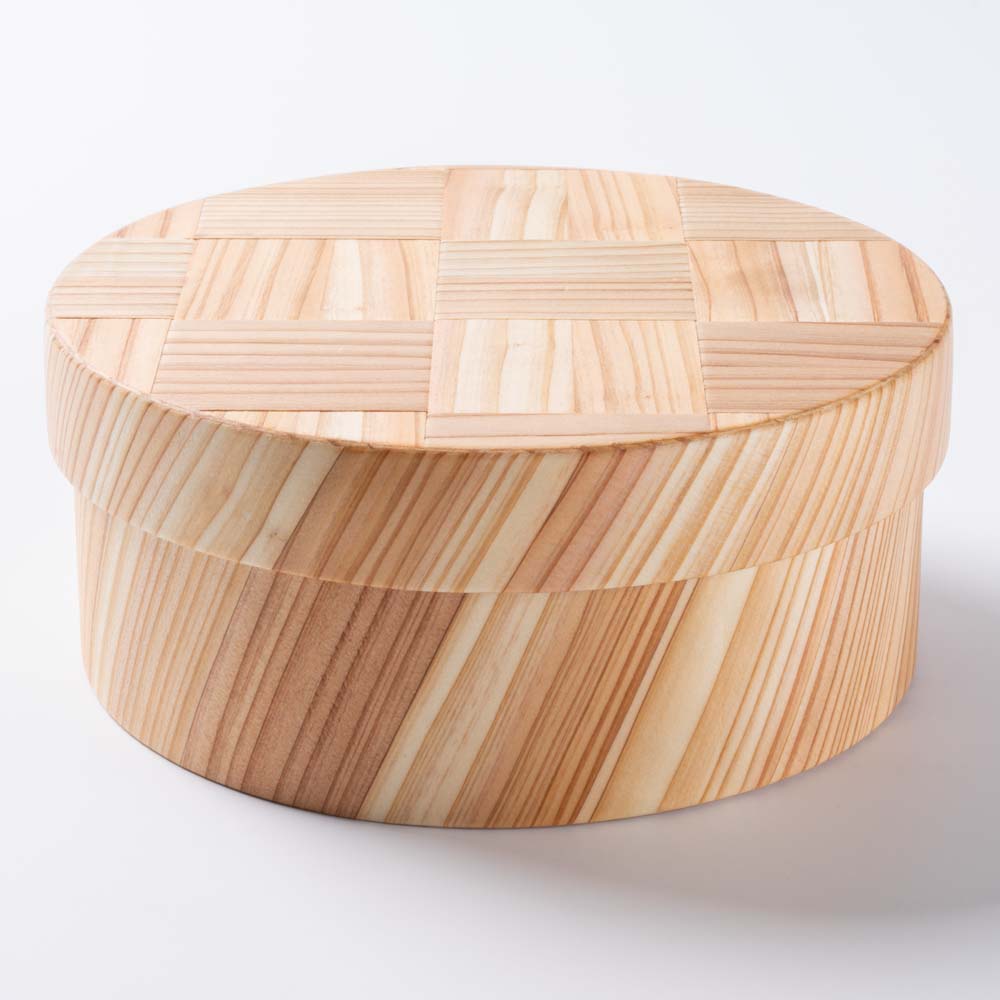 ヤマコー 弁当箱 綱代 丸型 ヤマコー 木工もの