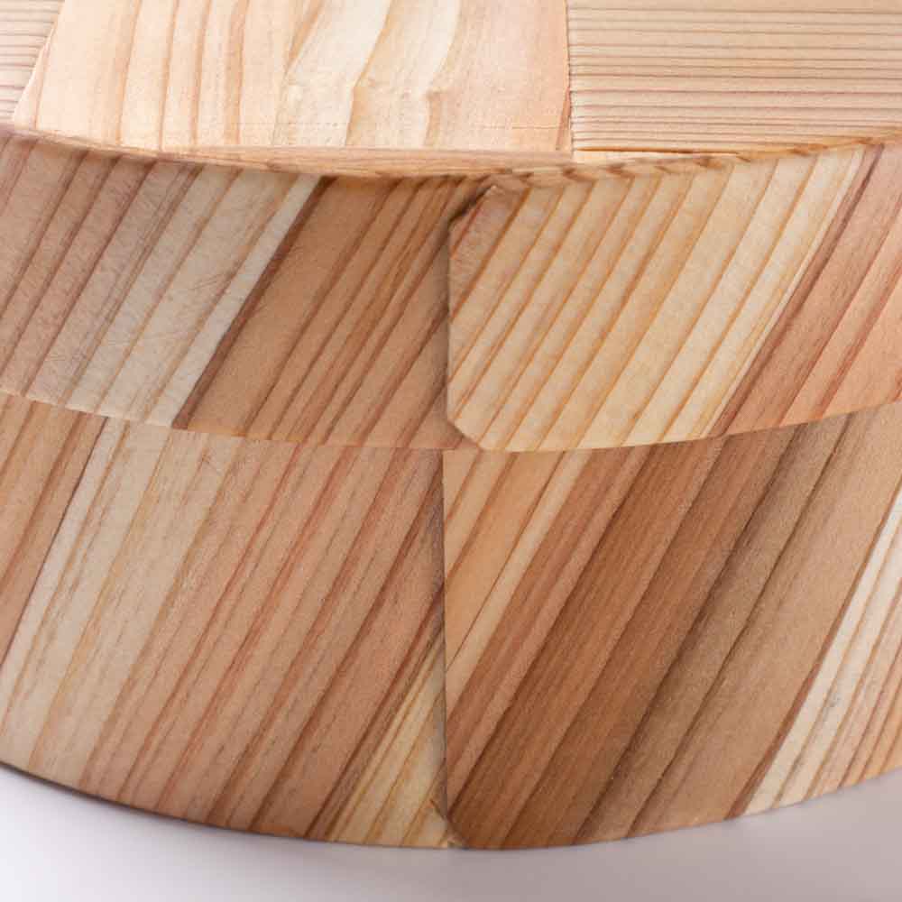 ヤマコー 弁当箱 綱代 丸型 ヤマコー 木工もの