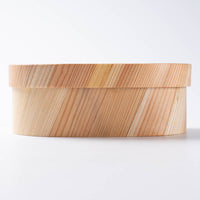 ヤマコー 弁当箱 綱代 楕円型 ヤマコー 木工もの