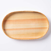 ヤマコー 弁当箱 綱代 楕円型 ヤマコー 木工もの