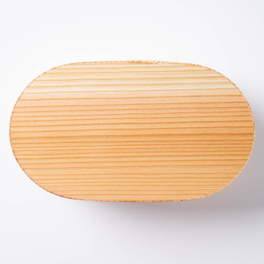 ヤマコー 弁当箱 綱代 楕円型 ヤマコー 木工もの