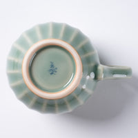 篠山藩窯 王地山陶器所 青磁鎬珈琲碗 篠山藩窯 王地山陶器所 王地山焼