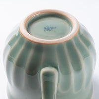 篠山藩窯 王地山陶器所 青磁鎬珈琲碗 篠山藩窯 王地山陶器所 王地山焼