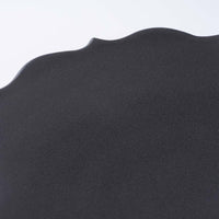 萩焼 天龍窯 凛花皿7寸 ブラック 萩焼 天龍窯 萩焼