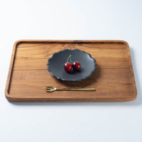 萩焼 天龍窯 凛花皿5寸 ブラック 萩焼 天龍窯 萩焼