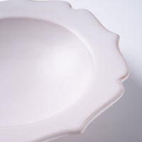 萩焼 天龍窯 凛花鉢7寸 ホワイト 萩焼 天龍窯 萩焼