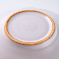 萩焼 天龍窯 凛花鉢7寸 ホワイト 萩焼 天龍窯 萩焼