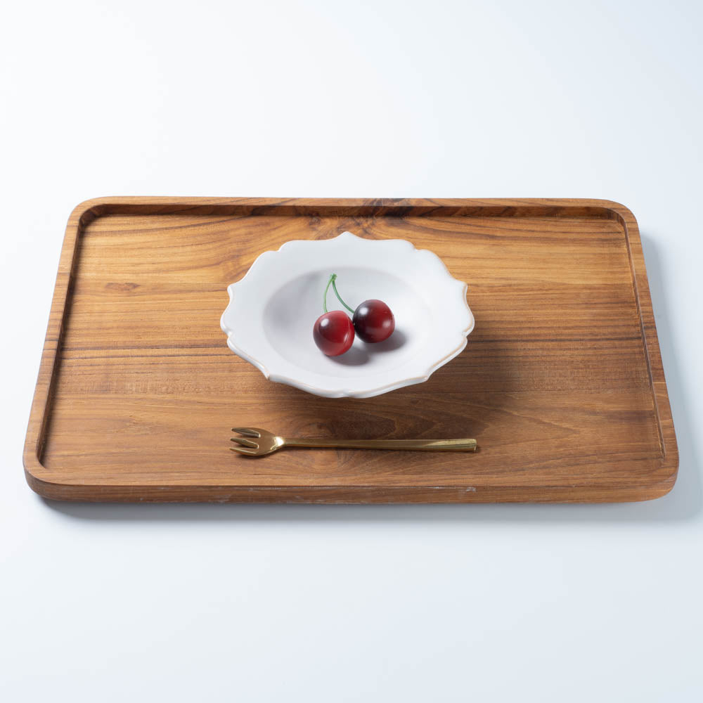 萩焼 天龍窯 凛花小鉢 ホワイト 萩焼 天龍窯 萩焼