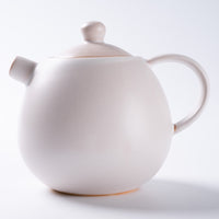 萩焼 天龍窯 ポット ホワイト 萩焼 天龍窯 萩焼