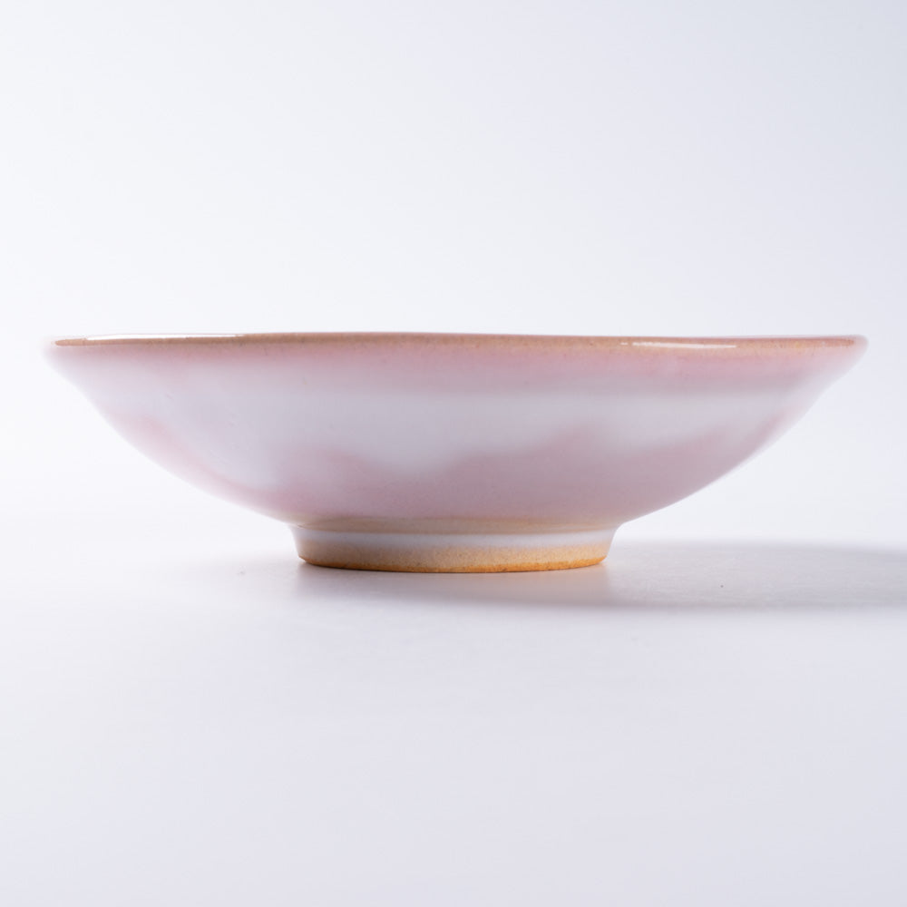 萩焼 天龍窯 モモイロ小皿 萩焼 天龍窯 萩焼